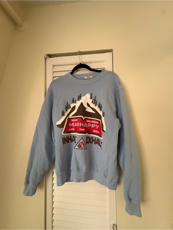 Madhappy Other - Madhappy Light Blue Mountain Graphic Crewneck